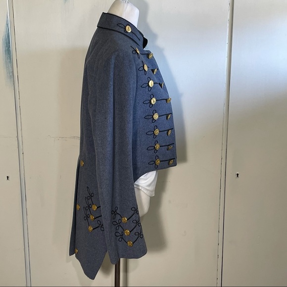 Vintage wool military cadet blazer S - Picture 5 of 16